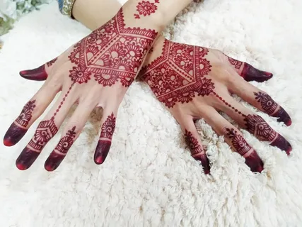 حنای رنگی برای ناخن مناسب طراحی و تزیین حرفه ای